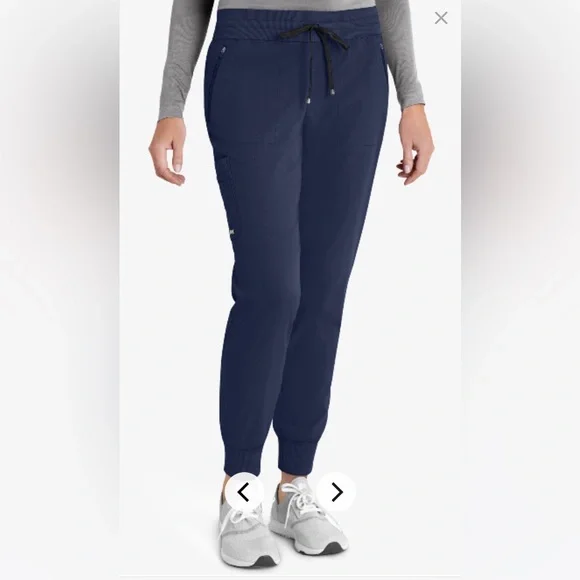 NWT/ Grey's Anatomy™ Barco Eden Women's 5-Pocket Cargo Jogger Scrub Pants - Picture 5 of 9